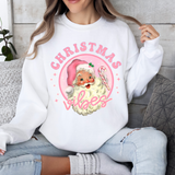 Christmas Vibes Pink Santa