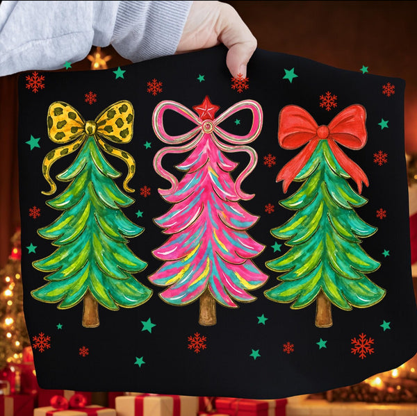 Painted Christmas Trees