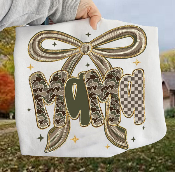Camo Mama Bow