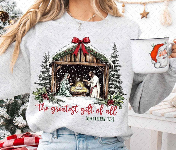 Greatest Gift Hand Painted