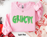 Grinchy Chenille Sweatshirts