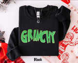 Grinchy Chenille Sweatshirts