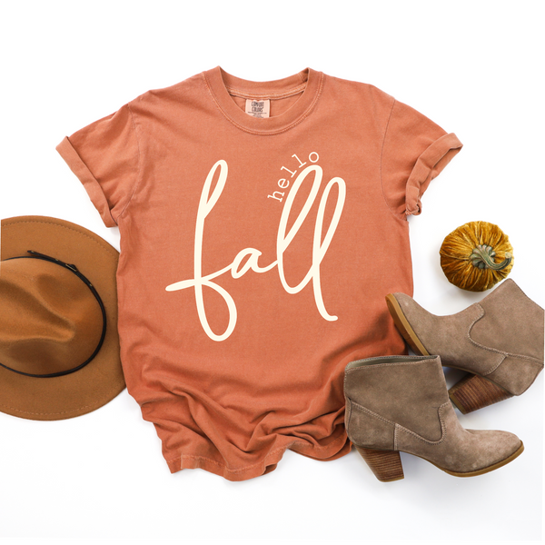 Hello Fall Comfort Color