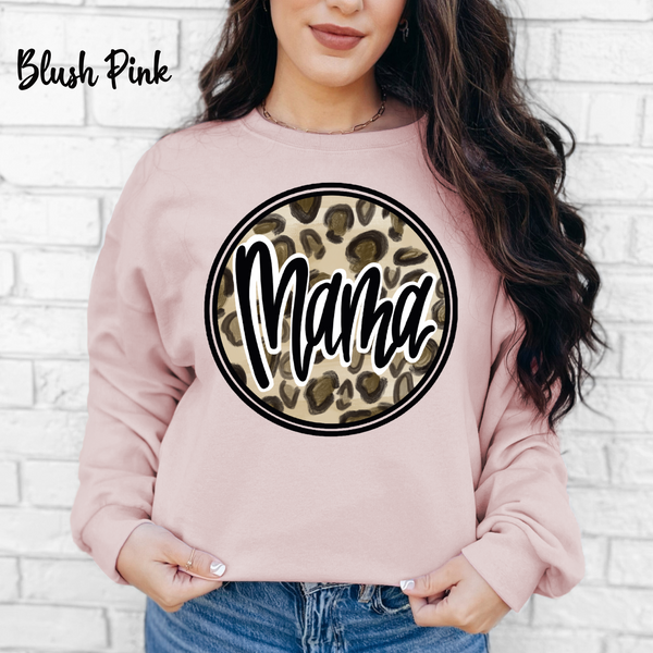 Mama Leopard Sweatshirts