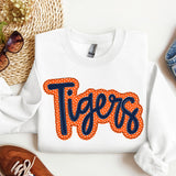 Tigers Orange and Navy